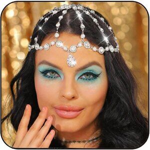 Silver Sparkling Hair Accessory